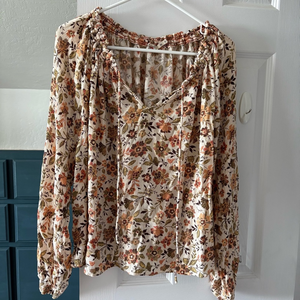 Faherty Floral Top - Picture 6 of 9